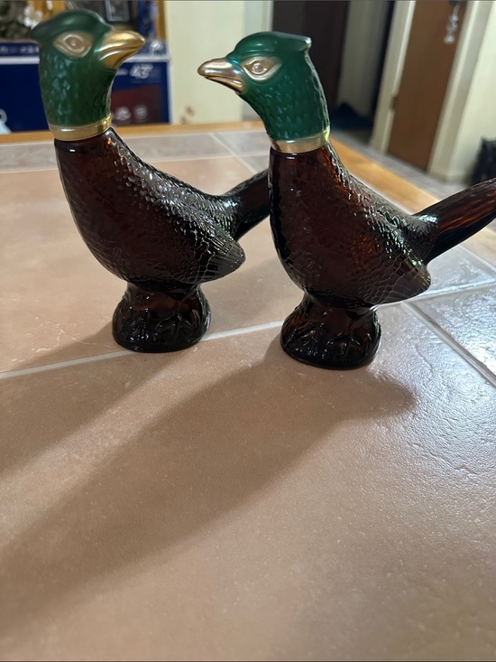 Avon Other - VTG 2 Avon Green-Headed and Brown Pheasant Figurine Pair